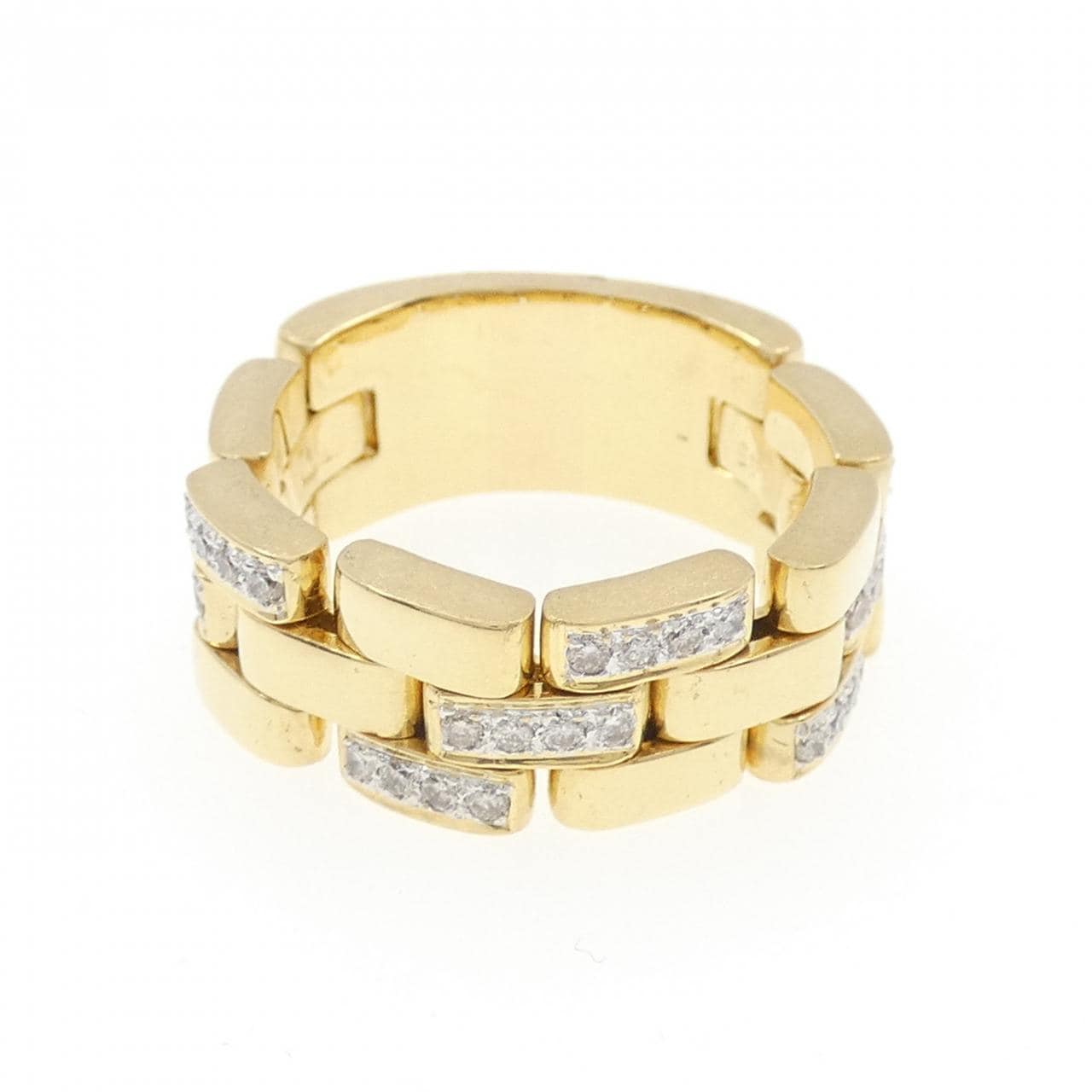 K18YG/K18WG Diamond ring 0.45CT