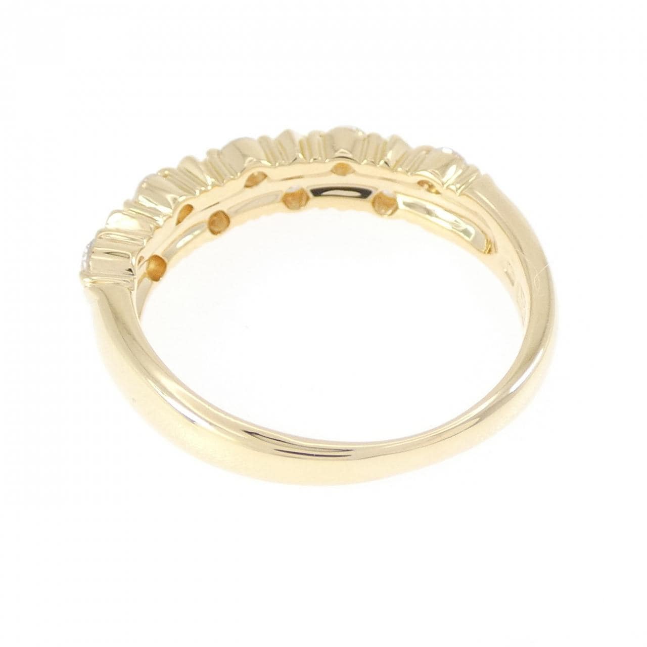K18YG ダイヤモンド リング 0.44CT