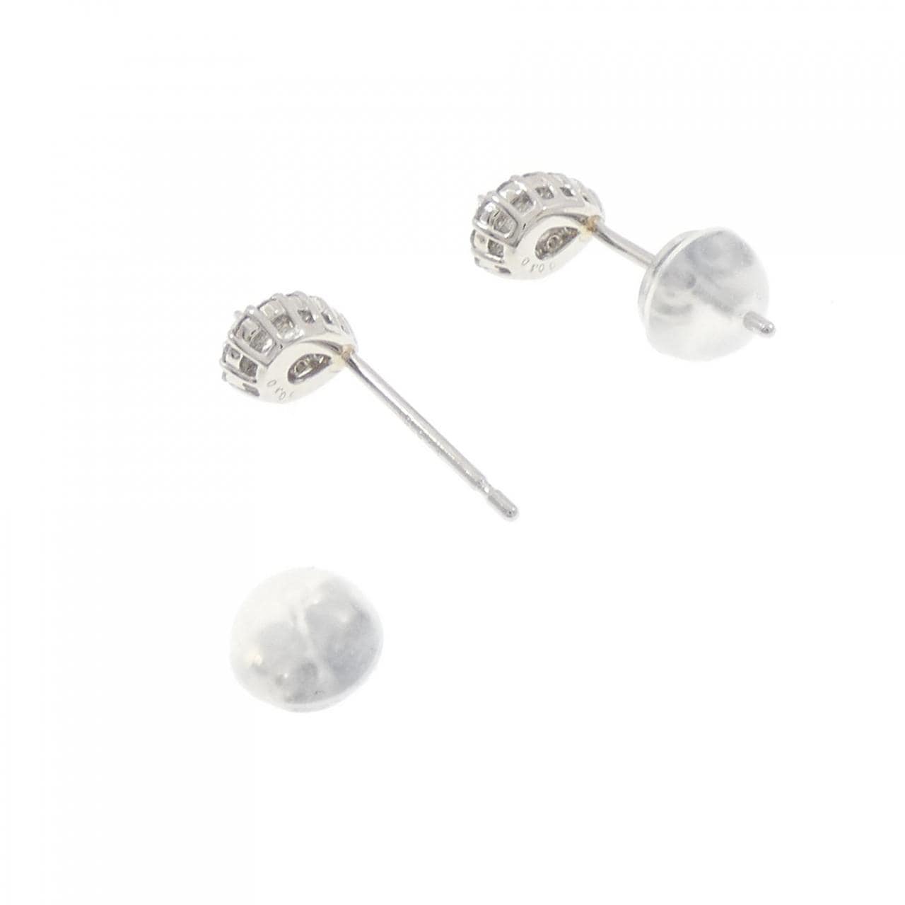 【新品】PT900 ダイヤモンド ピアス 0.20CT