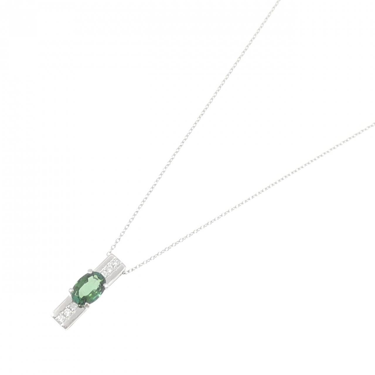 PT900/PT850 トルマリン ネックレス 1.09CT