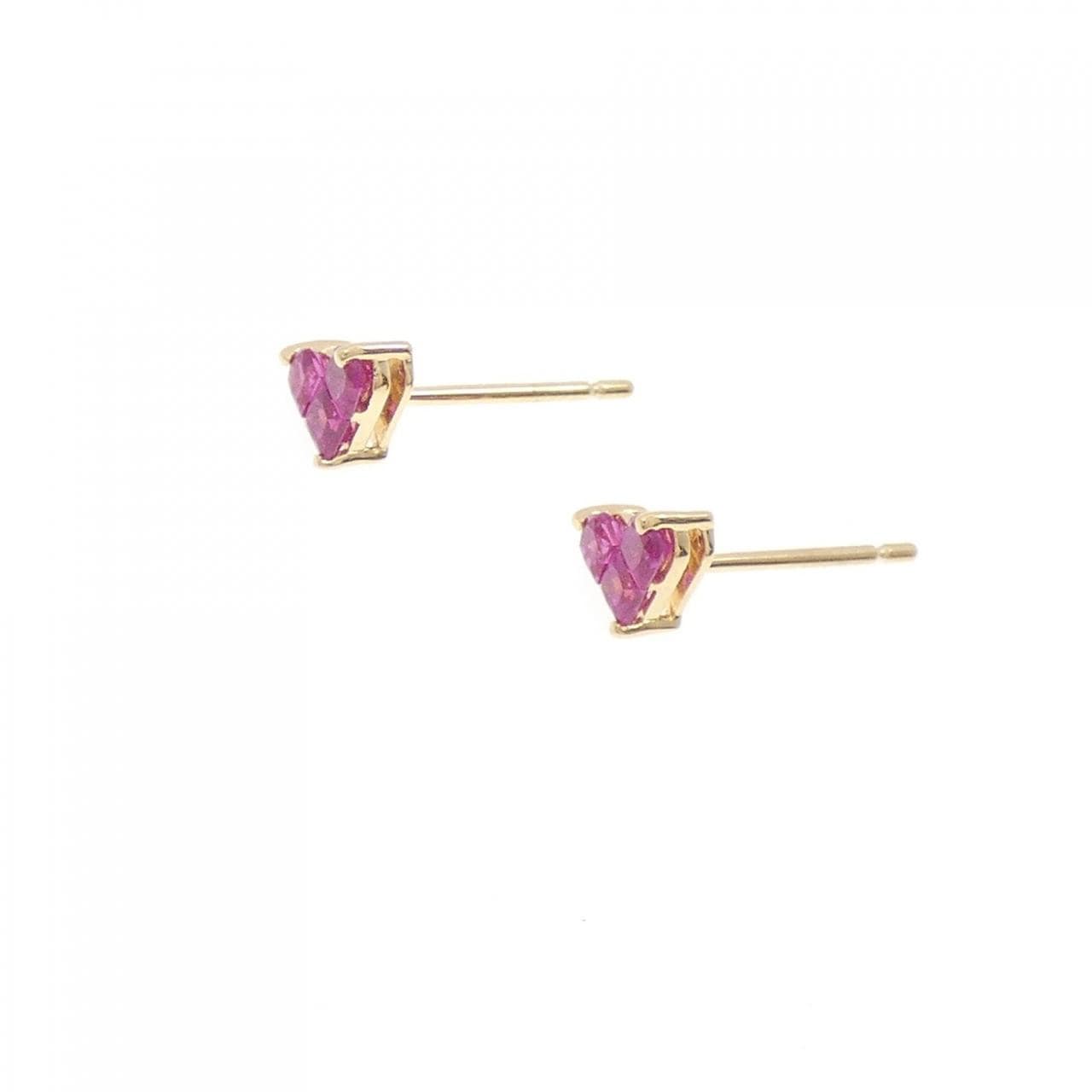STAR JEWELRY Mysterious Heart Earrings 0.30CT