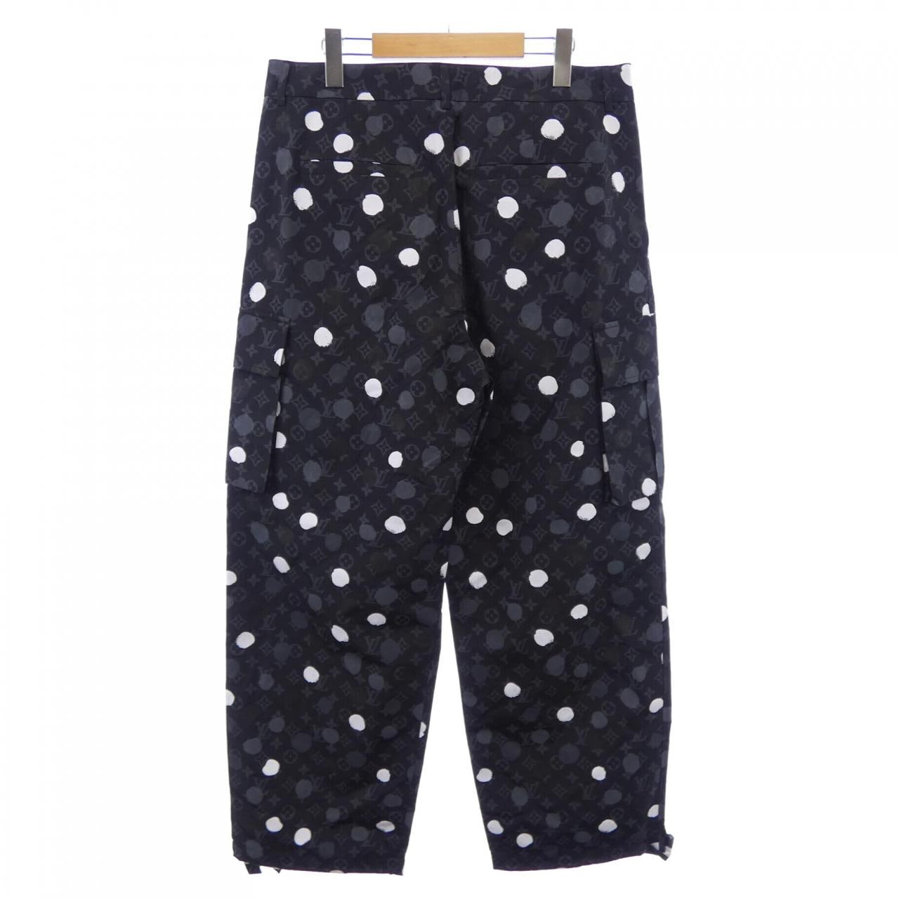 ルイヴィトン LOUIS VUITTON LV×YKモノグラムペインティッドドットカーゴ HOP30WV21 草間彌生 パンツ
