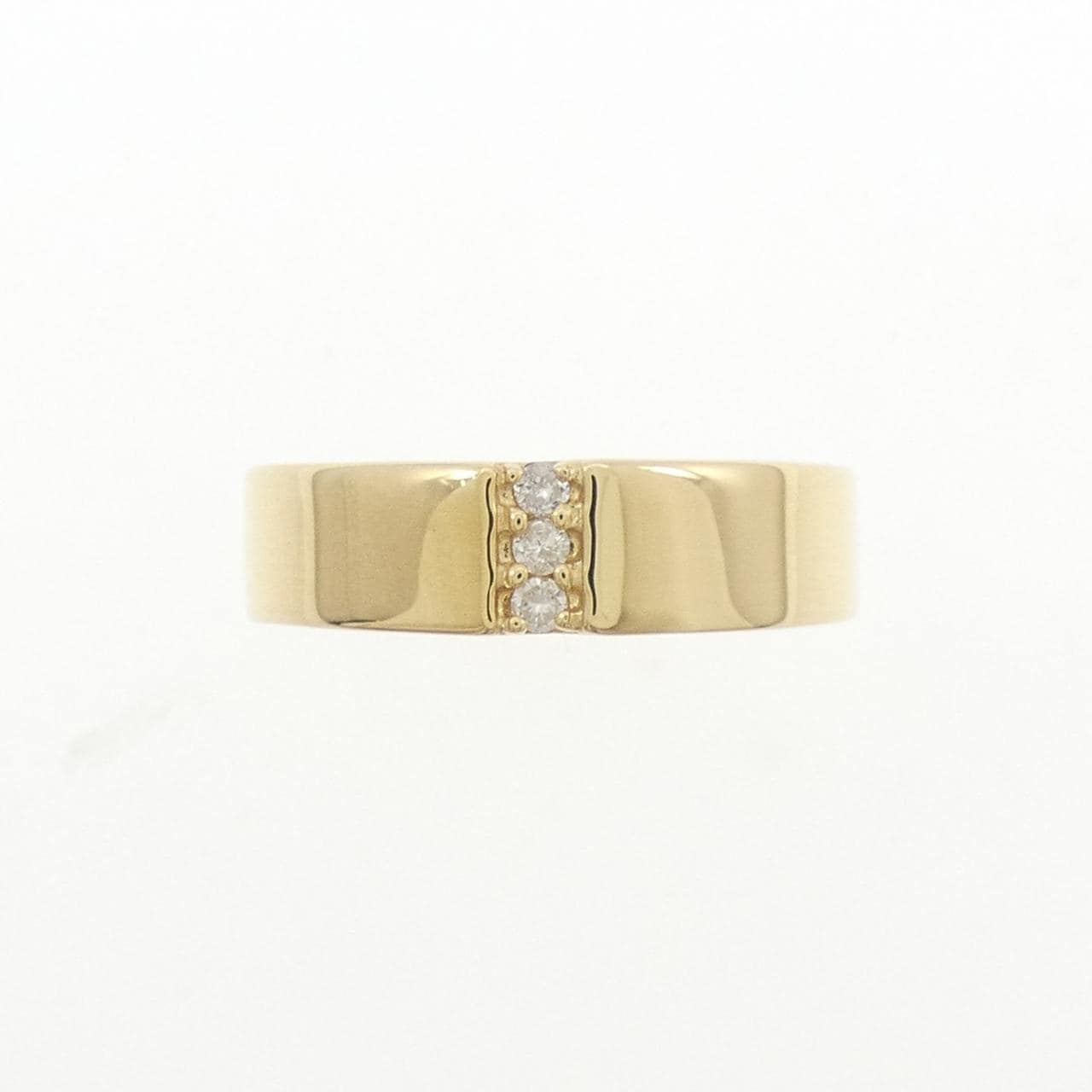 K18YG ダイヤモンド リング