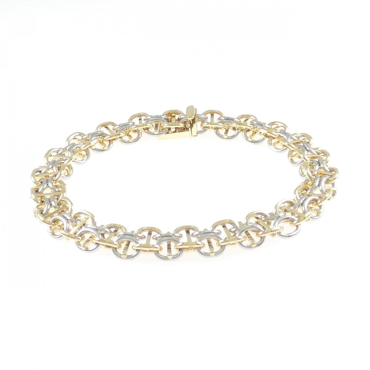 K18YG/PT850 ブレスレット