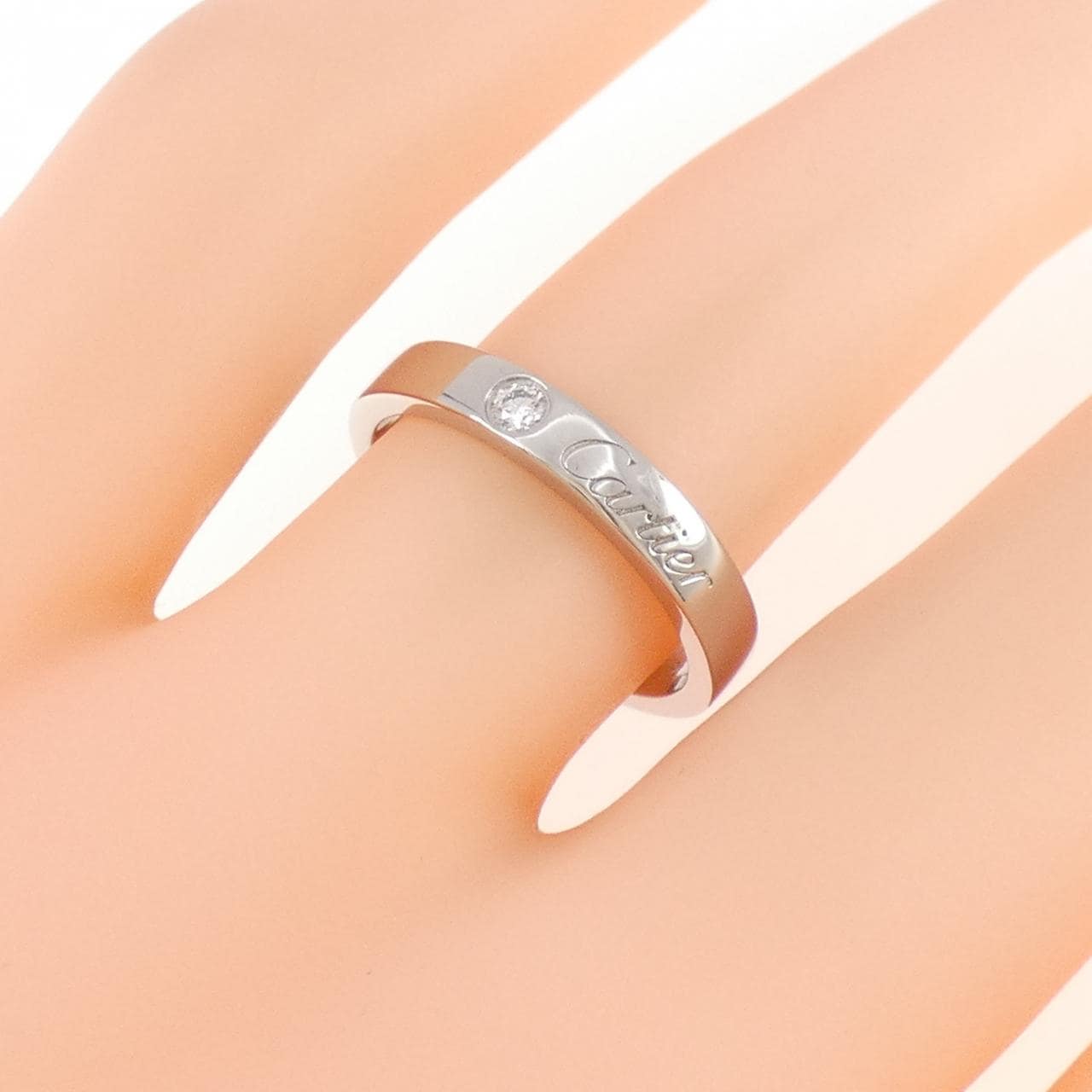 カルティエ ウエディング 1P リング