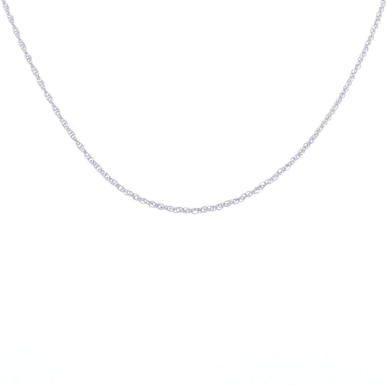 K18WG chain necklace