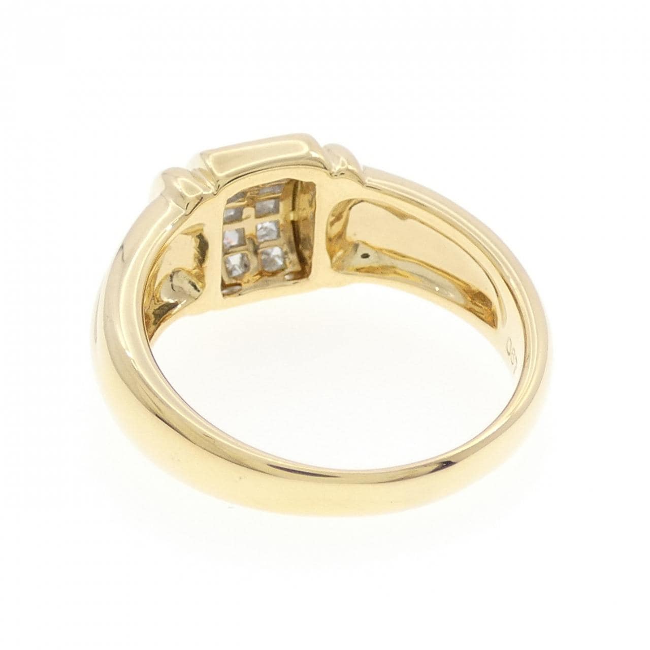 K18YG ダイヤモンド リング 0.67CT