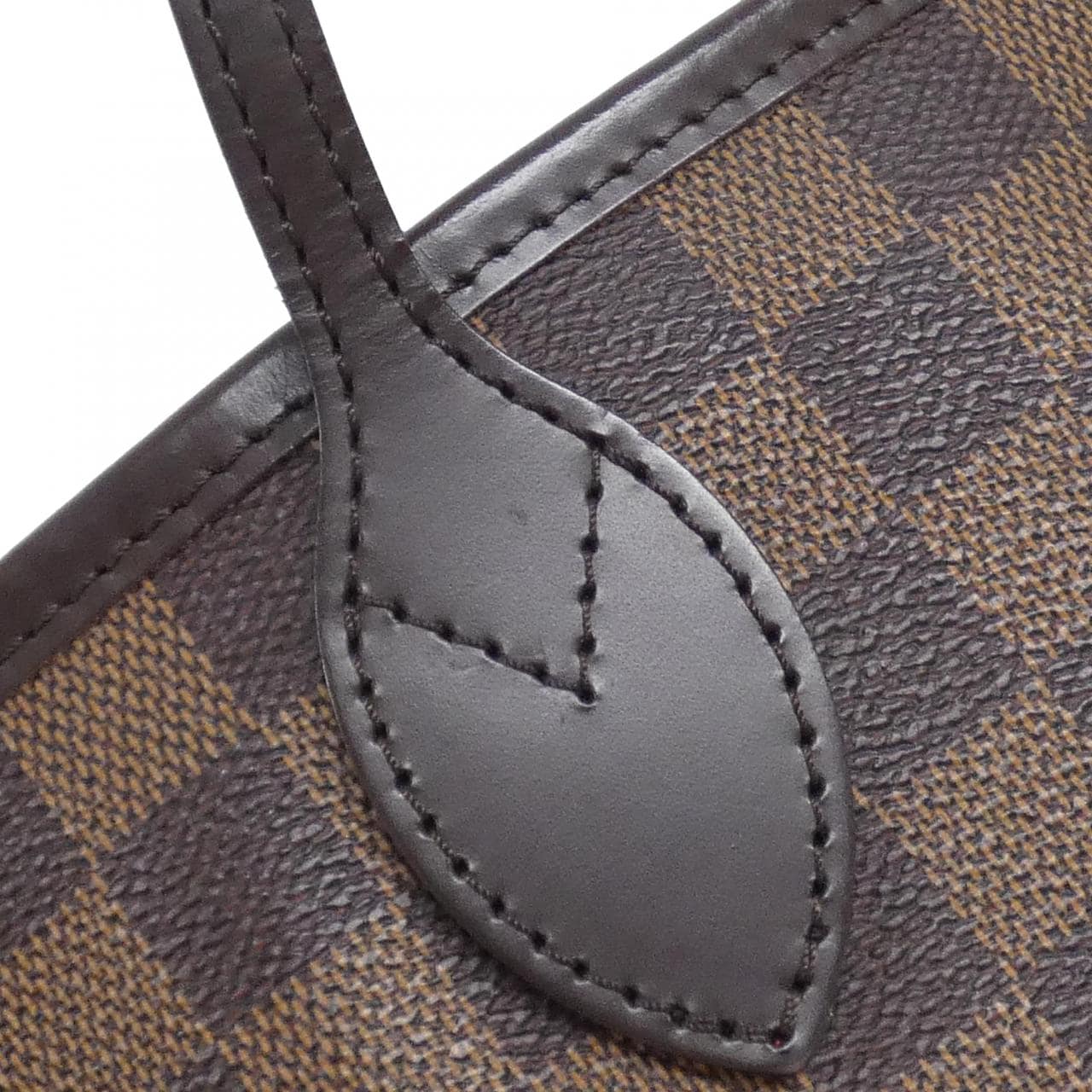 LOUIS VUITTON Damier Neverfull 中號包 N51105