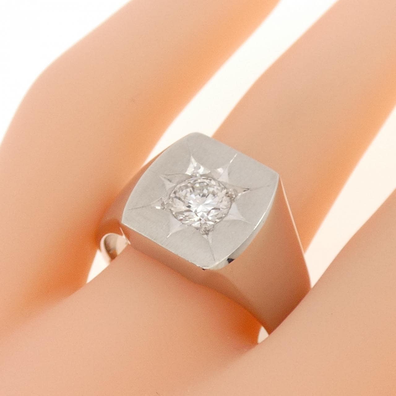 PT900 ダイヤモンド リング 0.55CT