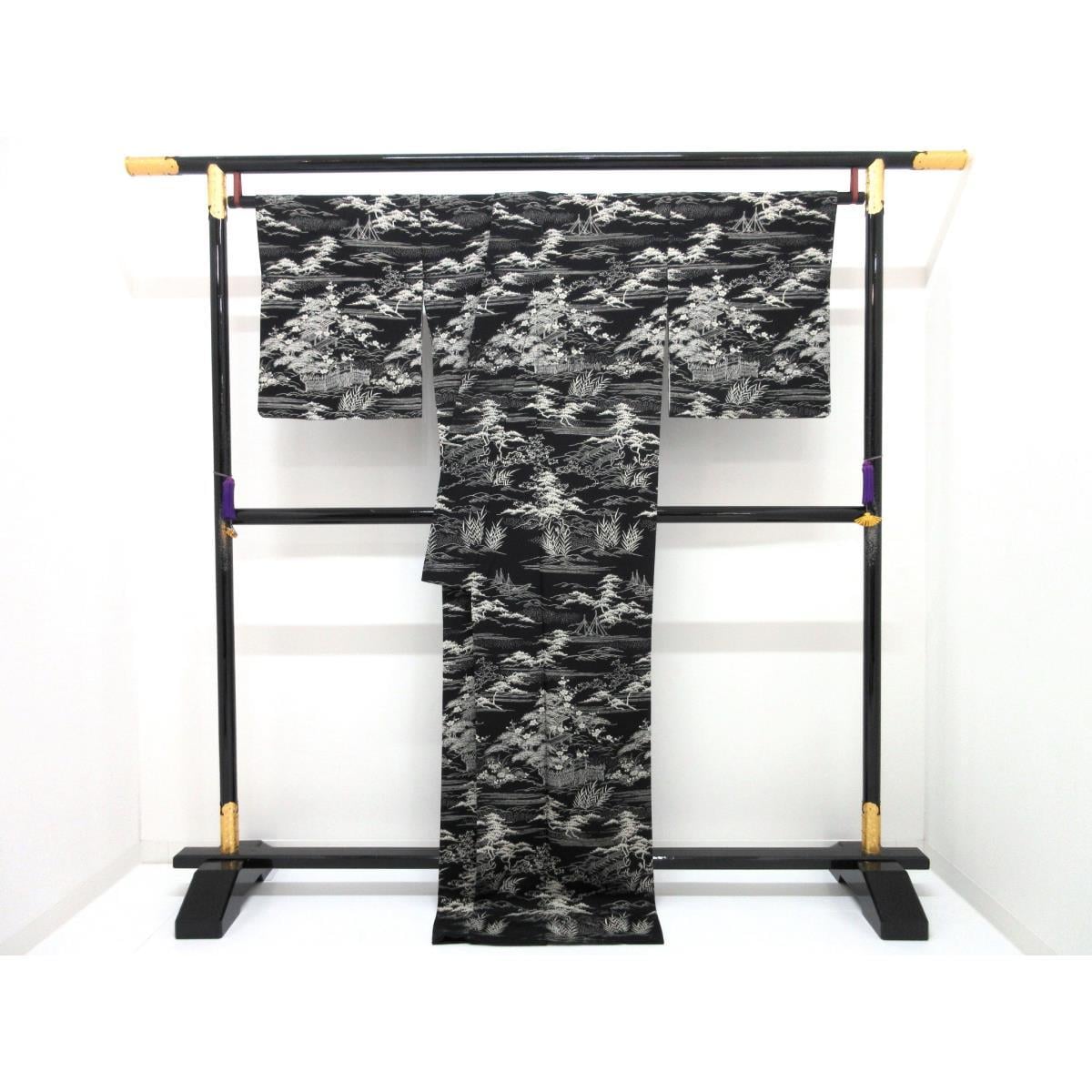 訪問着　友禅加工