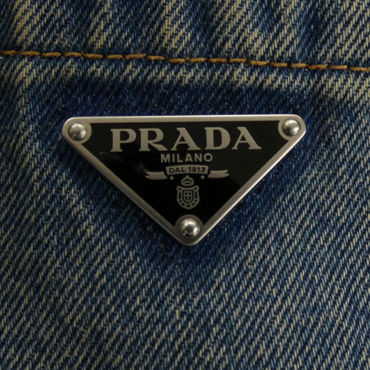 プラダ PRADA トライアングルロゴ GFB309 S000 13Z6 デニムジャケット