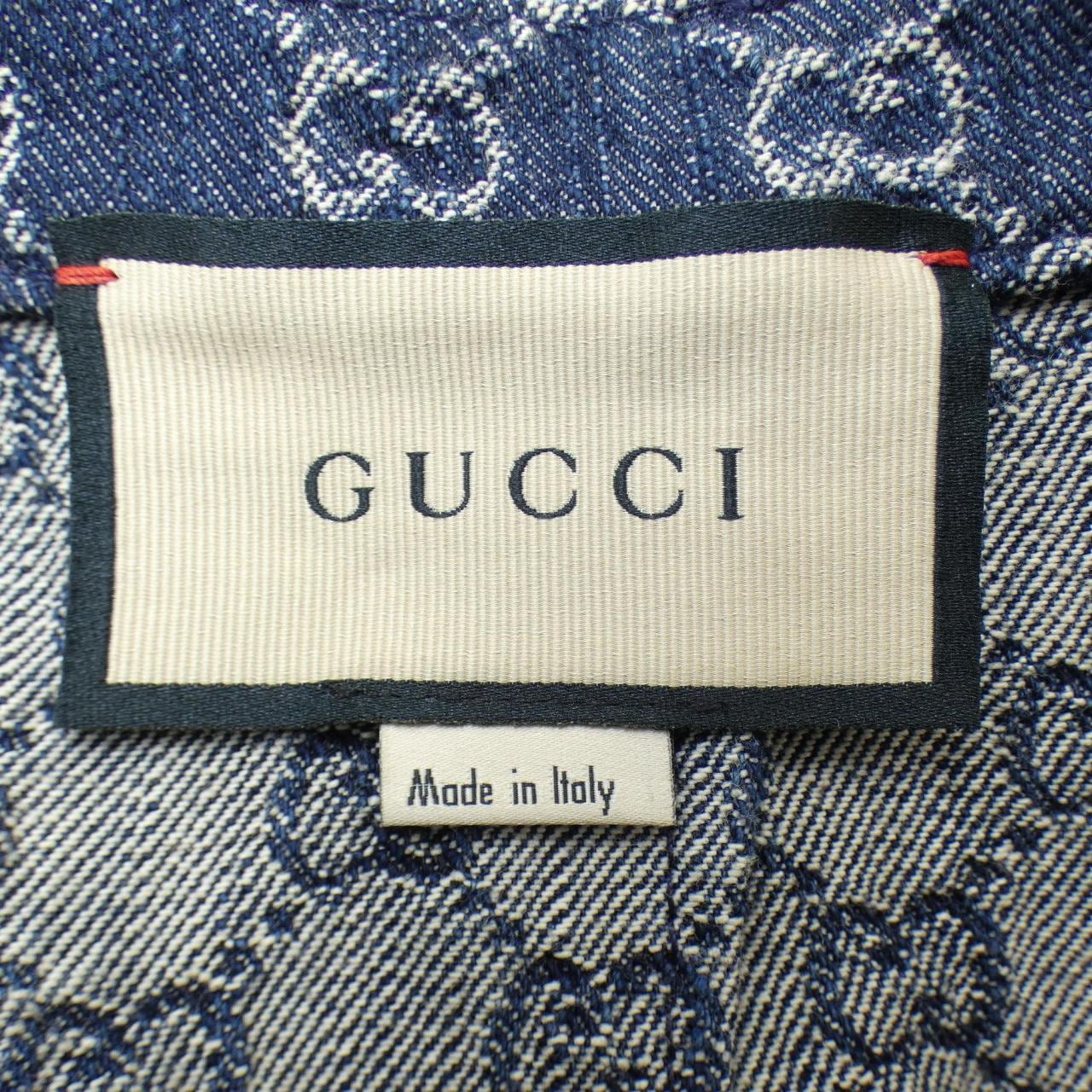 グッチ GUCCI ウォッシュド オーガニックデニムスカート 651415 XDBLL スカート