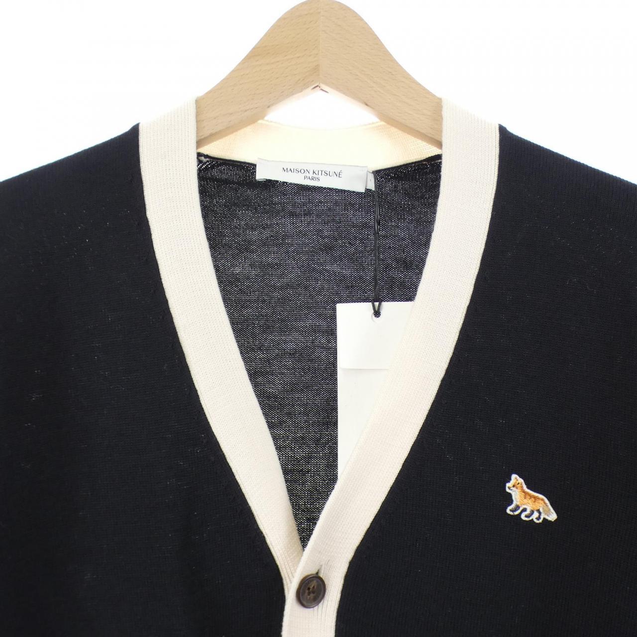 メゾンキツネ MAISON KITSUNE HU00542KT1036 カーディガン