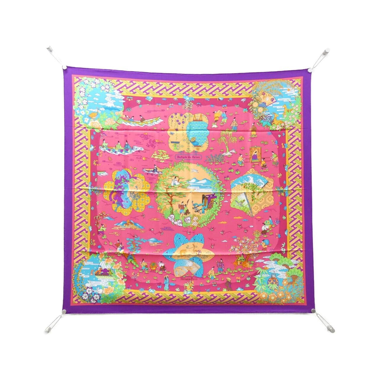 エルメス BALLADE DE HEIAN カレ スカーフ