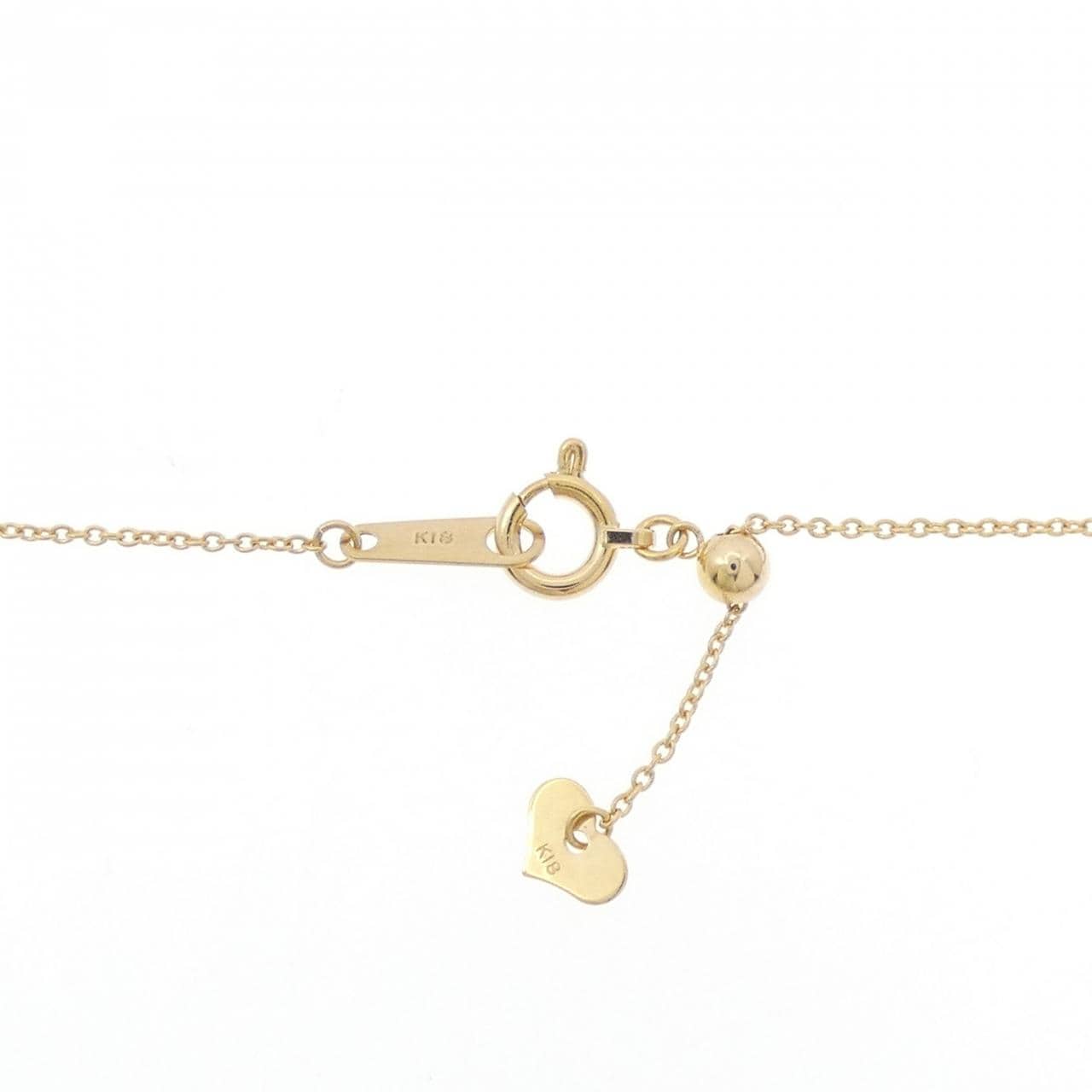 K18YG ダイヤモンド ネックレス 0.31CT