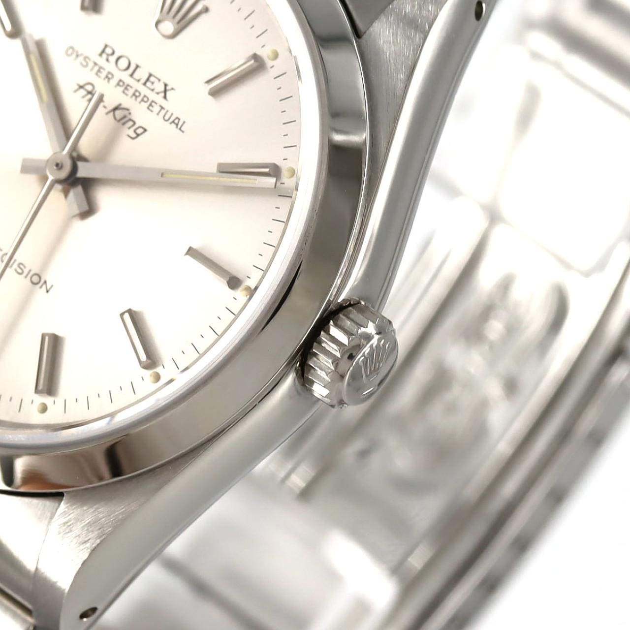 ロレックス エアキング 14000 SS 自動巻 E番