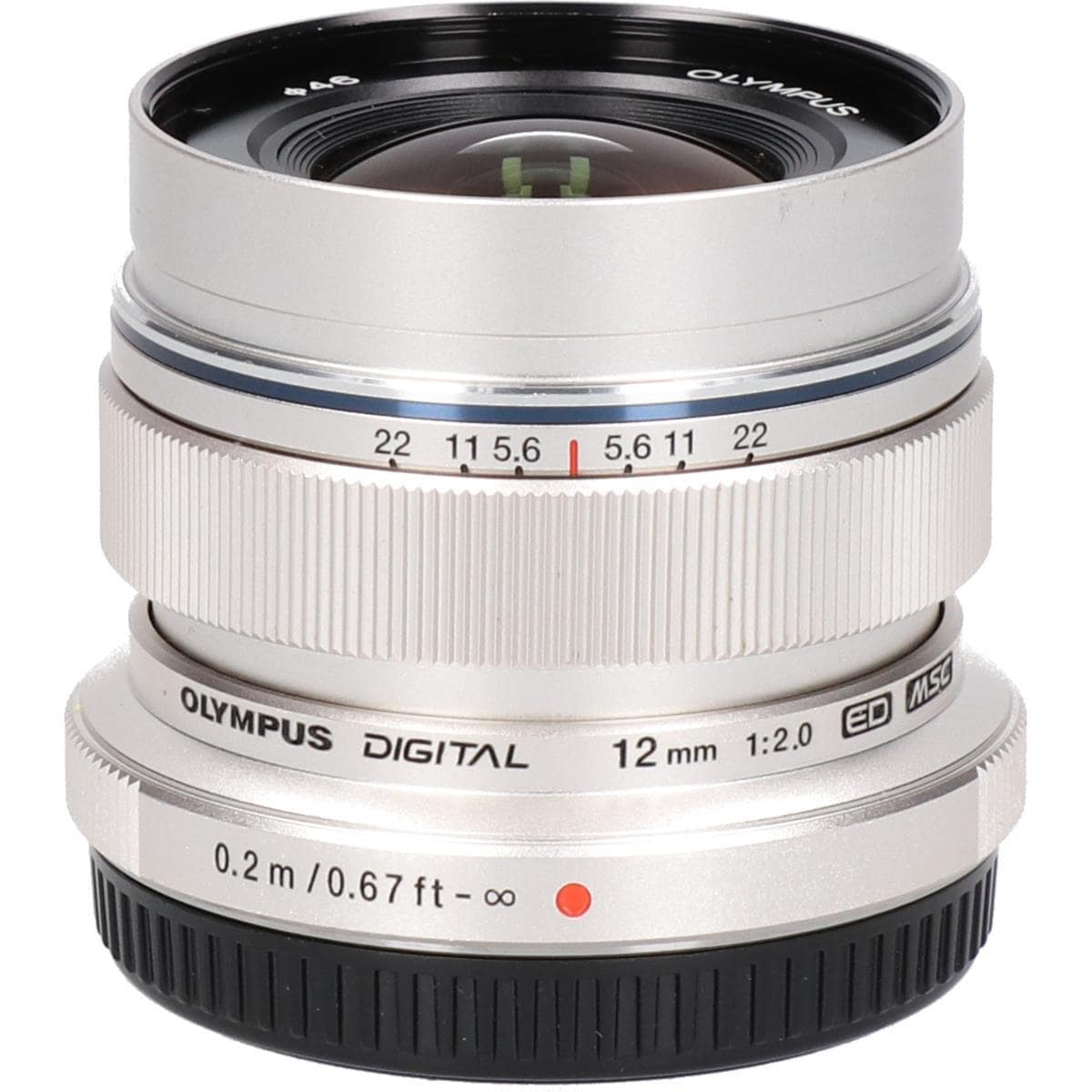 ＯＬＹＭＰＵＳ　ＭＺＤ１２ｍｍ　Ｆ２ＳＩＬＶＥＲ