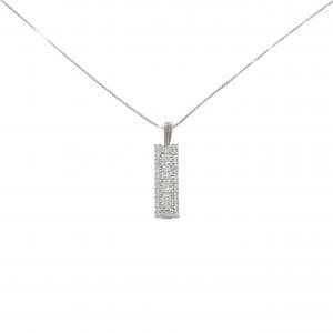 PT900/PT850 ダイヤモンド ネックレス 1.07CT