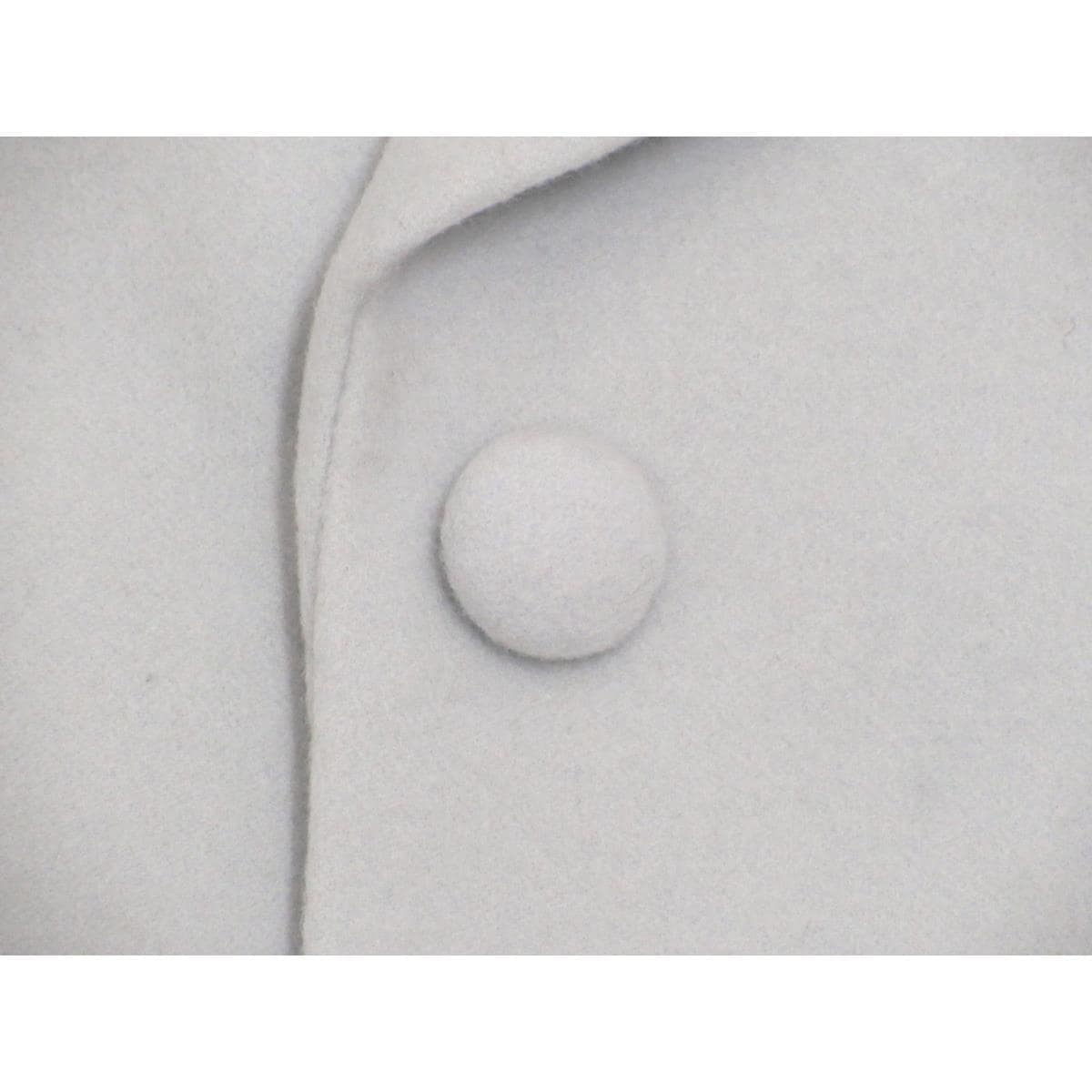 【新品】お洒落コート カシミヤ混 ヘチマ衿