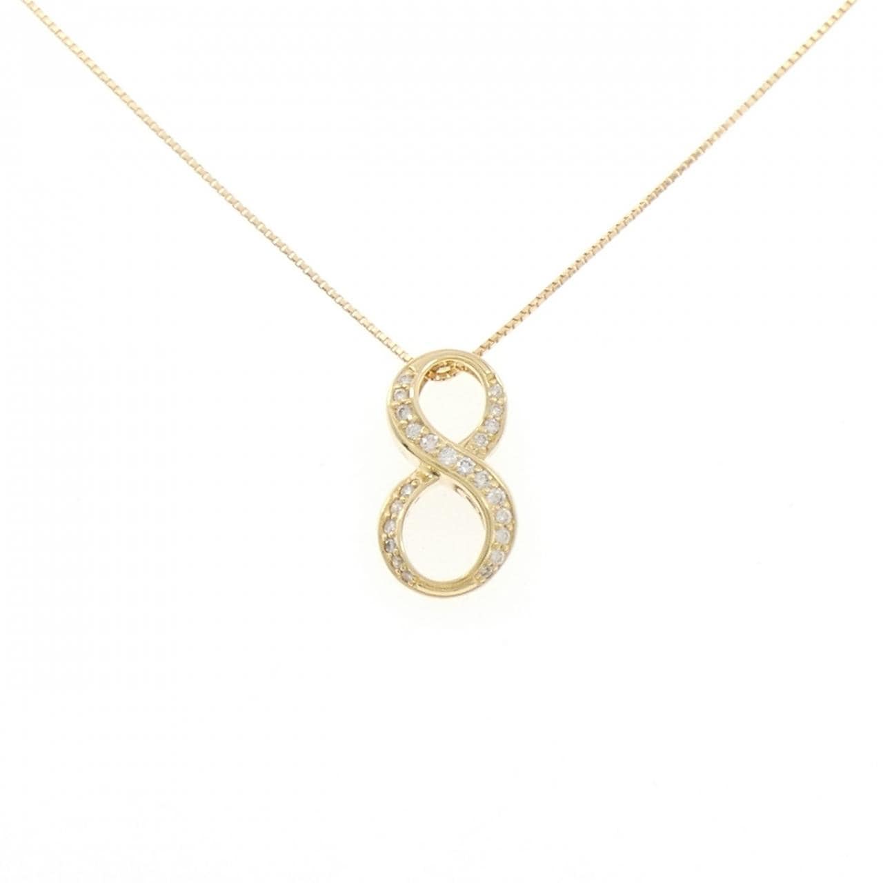 ユキザキ ダイヤモンド ネックレス 0.19CT
