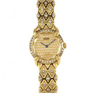 ショーメ グリフィス YG/D･ブレスD YG クォーツ