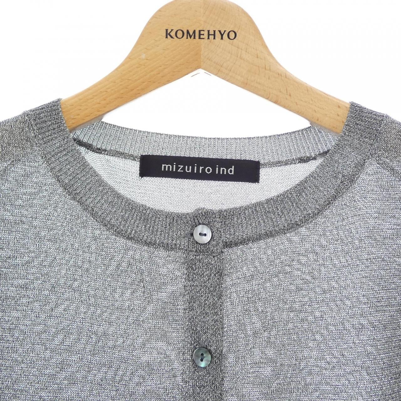ミズイロインド mizuiro ind カーディガン