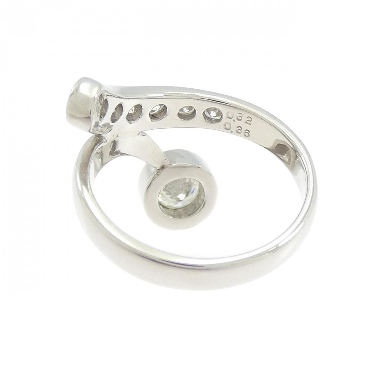 PT900 ダイヤモンド リング 0.32CT