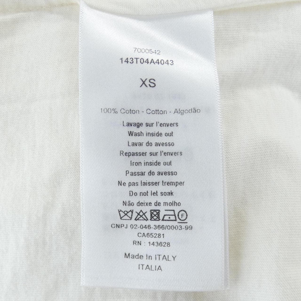クリスチャンディオール CHRISTIAN DIOR シグネチャーバンド ESSENTIALS 143T04A4043 Tシャツ