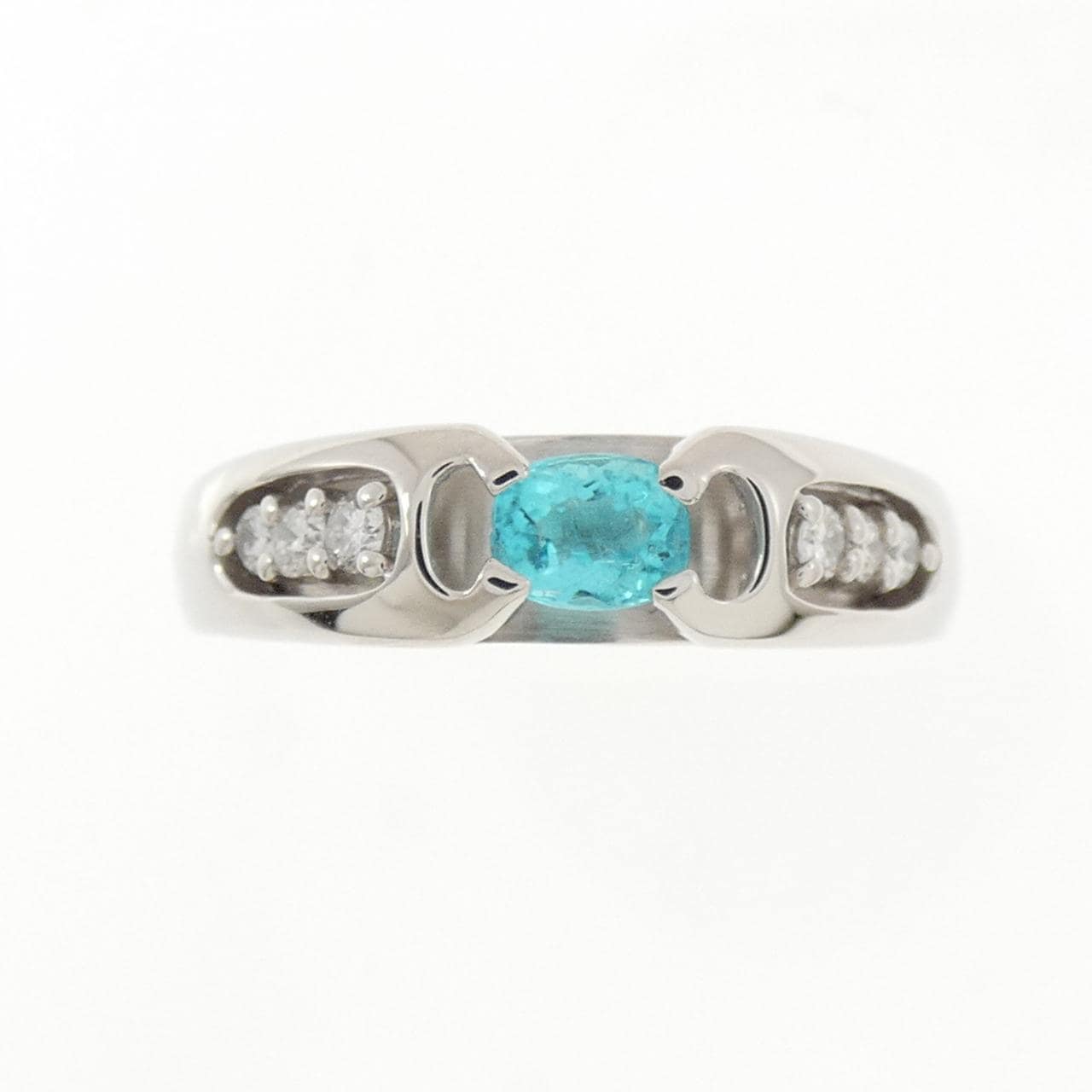 PT900 パライバトルマリン リング 0.25CT