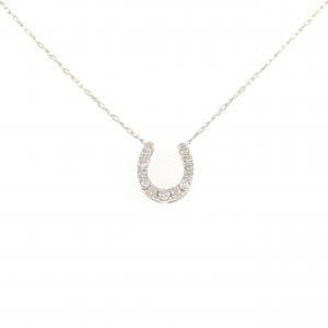K10PG ダイヤモンド ネックレス 0.20CT