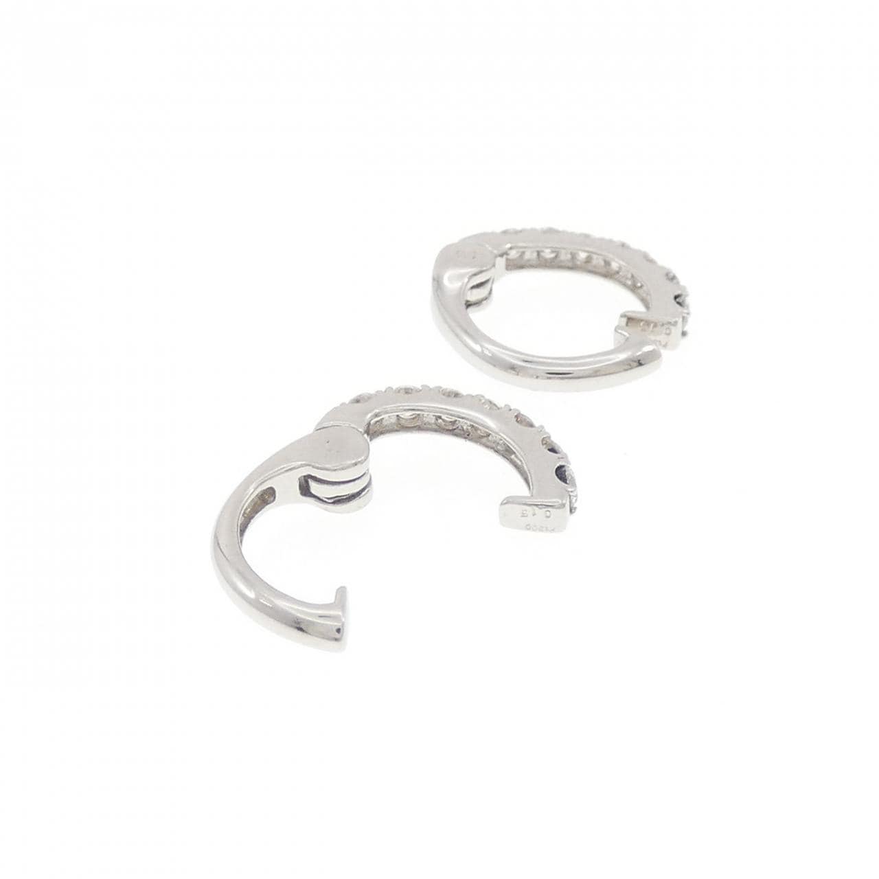 PT900 ダイヤモンド イヤリング 0.30CT