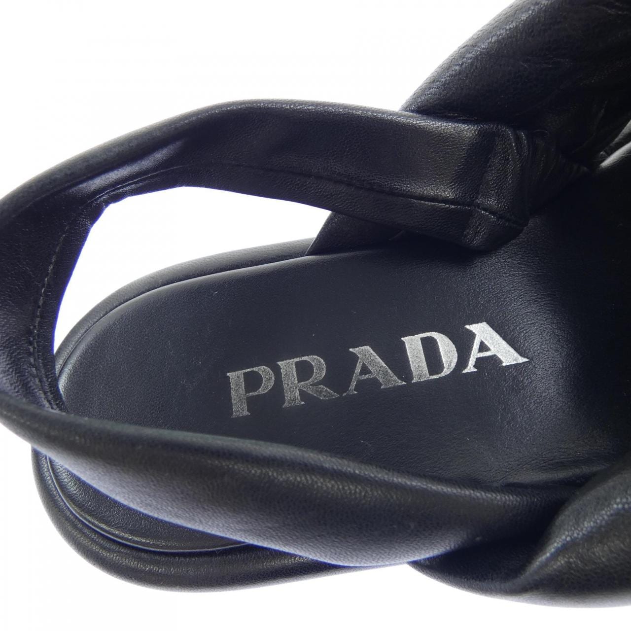 プラダ PRADA フラットフォーム 1XZ747 サンダル