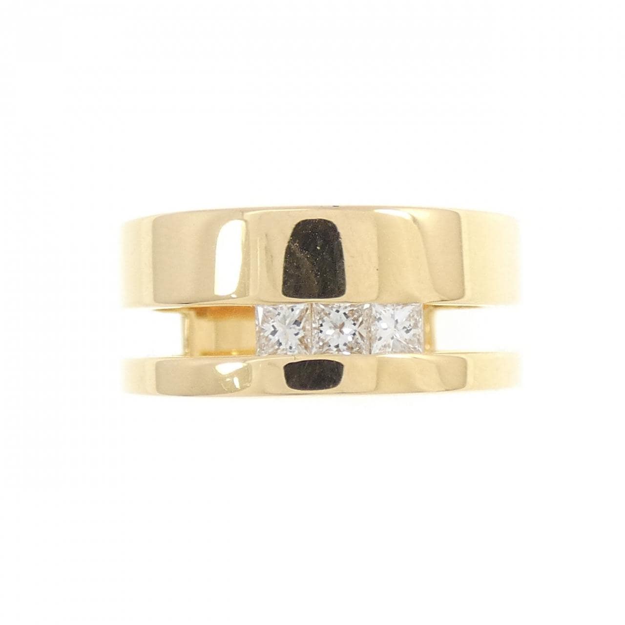 750YG ダイヤモンド リング 0.15CT