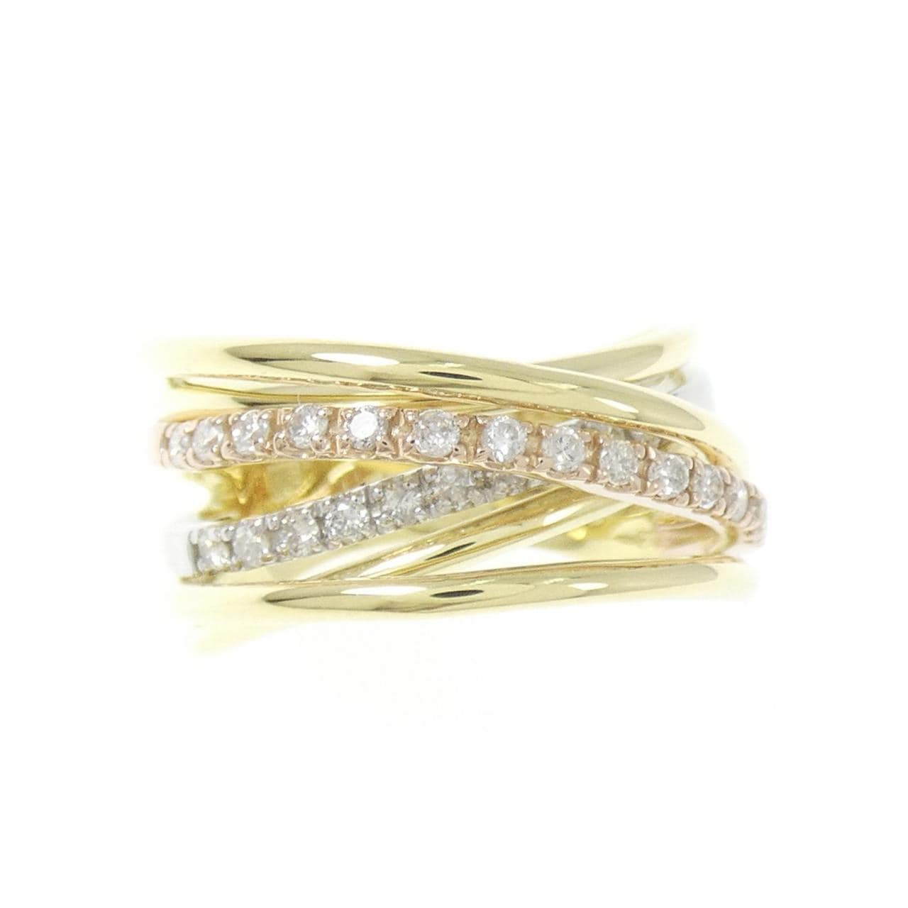 K18YG/PT/K18PG钻石0.30CT
