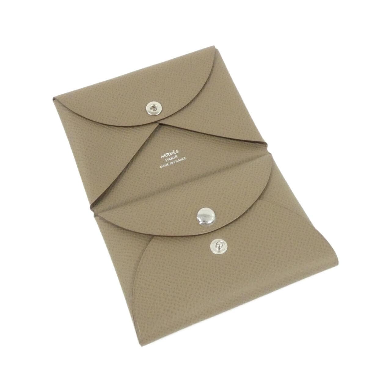 【未使用品】エルメス カルヴィ デュオ 083035CK コインケース