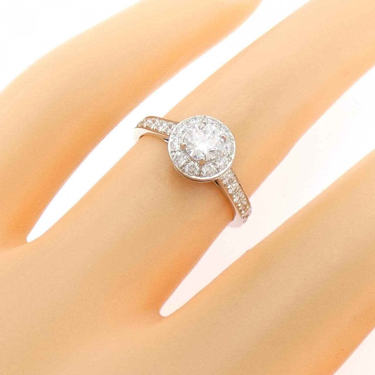 ヴァンクリーフ&アーペル イコーヌ リング 0.30CT D IF VG