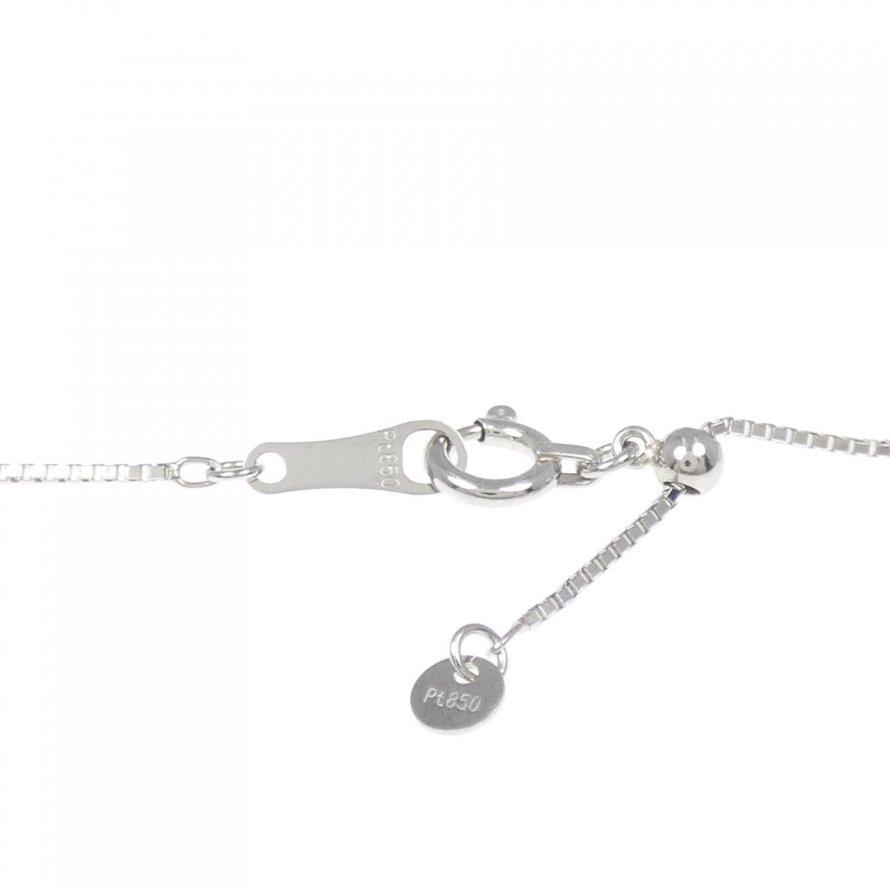 PT サファイヤ ネックレス 1.06CT