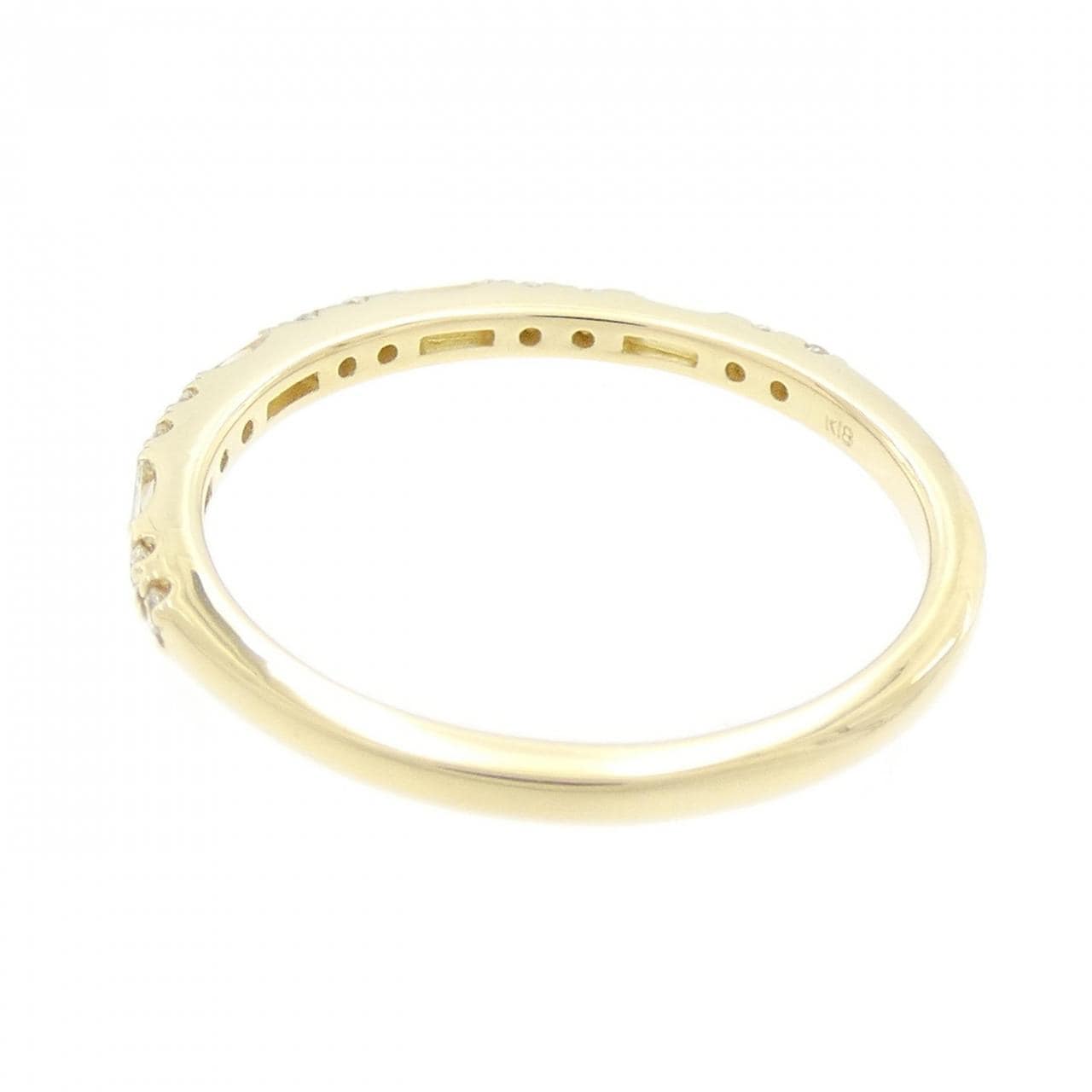 [新品] K18YG鑽石0.15CT