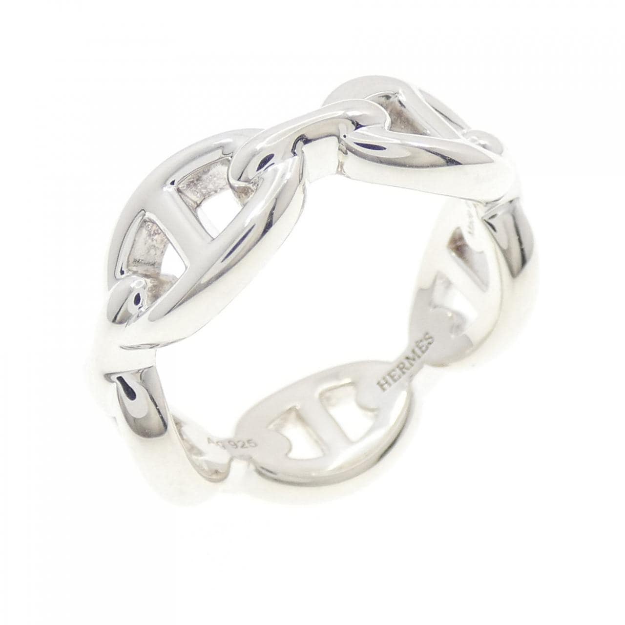 HERMES Chène d'Angle Anchenée Ring