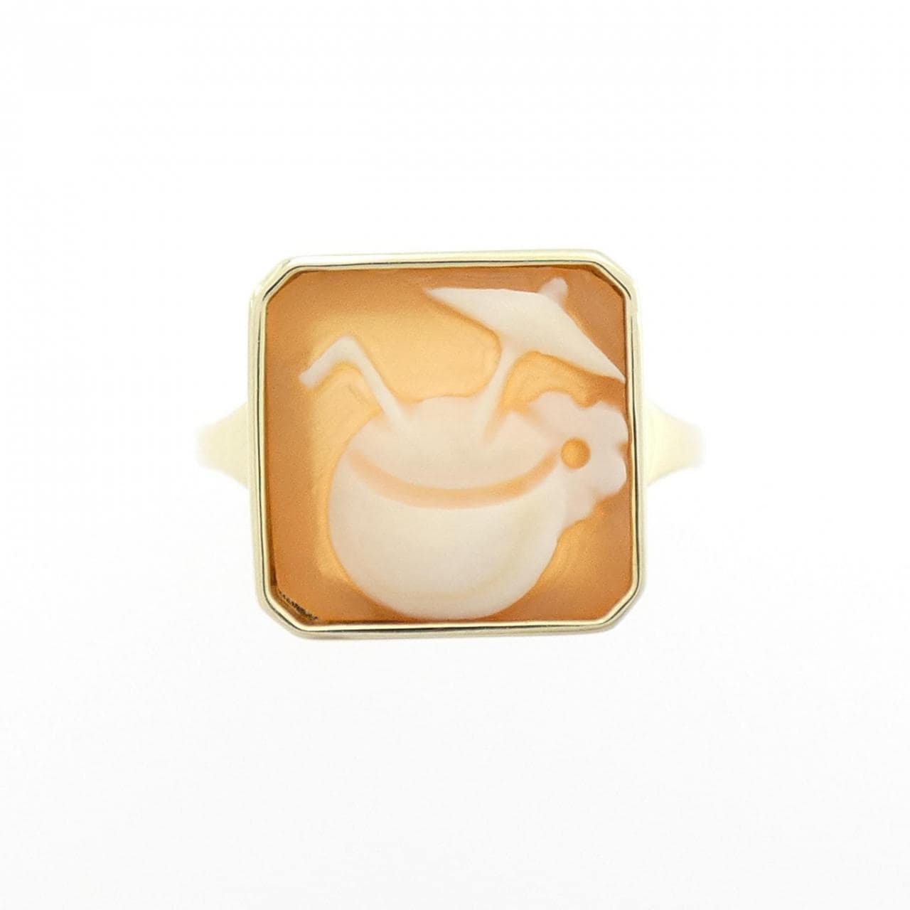 アリータ シェルカメオ リング