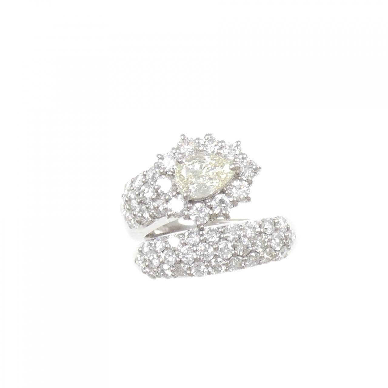 PT900 ダイヤモンド リング 0.518CT