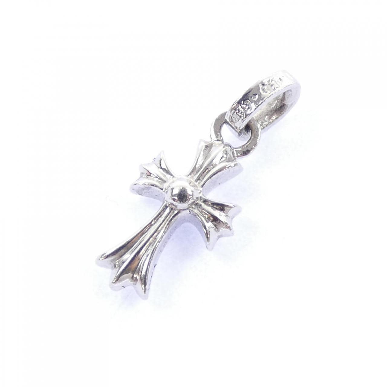 クロムハーツ CHROME HEARTS CH CROSS BABY FAT WHG PAVE BLU SAPH SNGL 202033722WHGXXX014 ペンダント