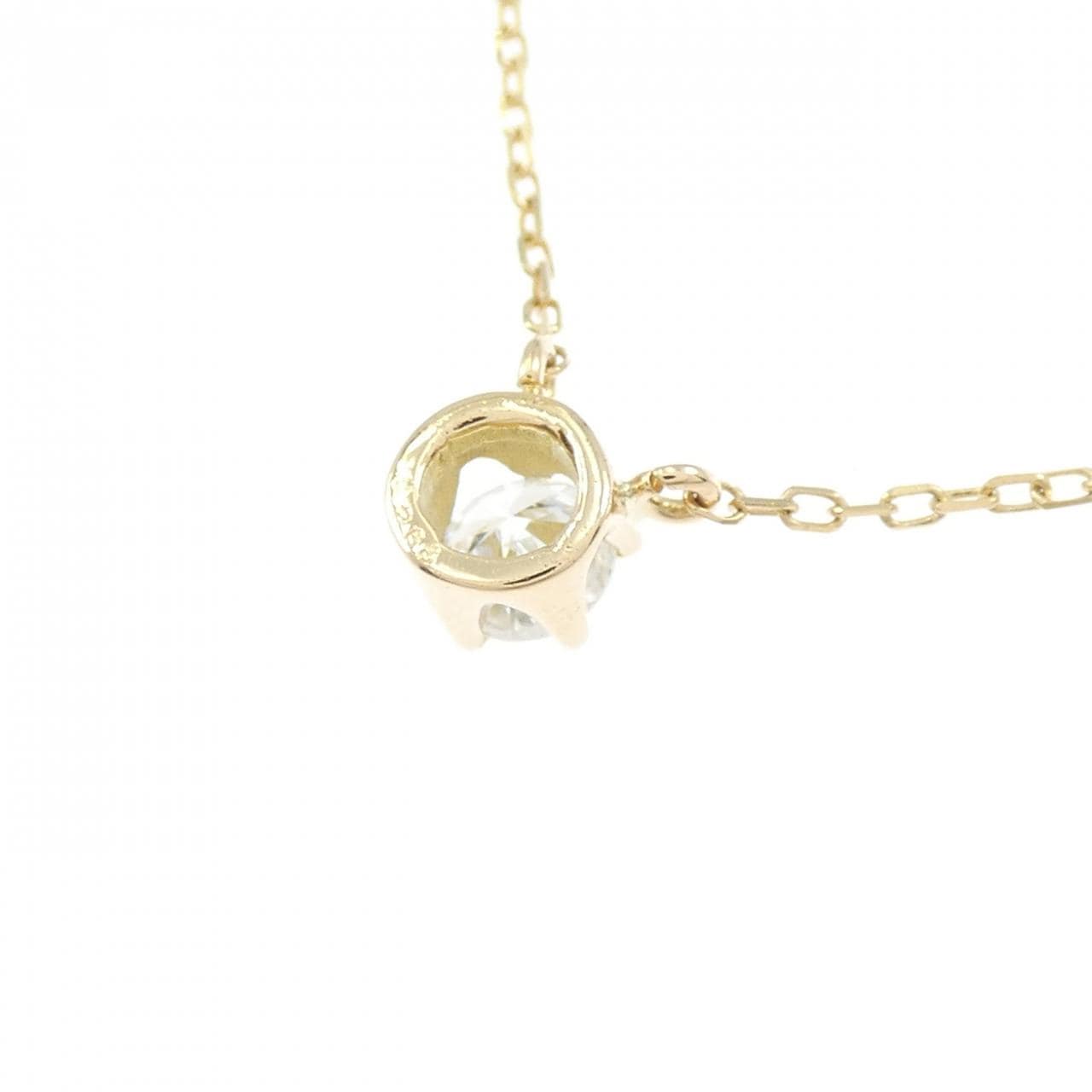 K18YG ダイヤモンド ネックレス 0.268CT F SI2 Good