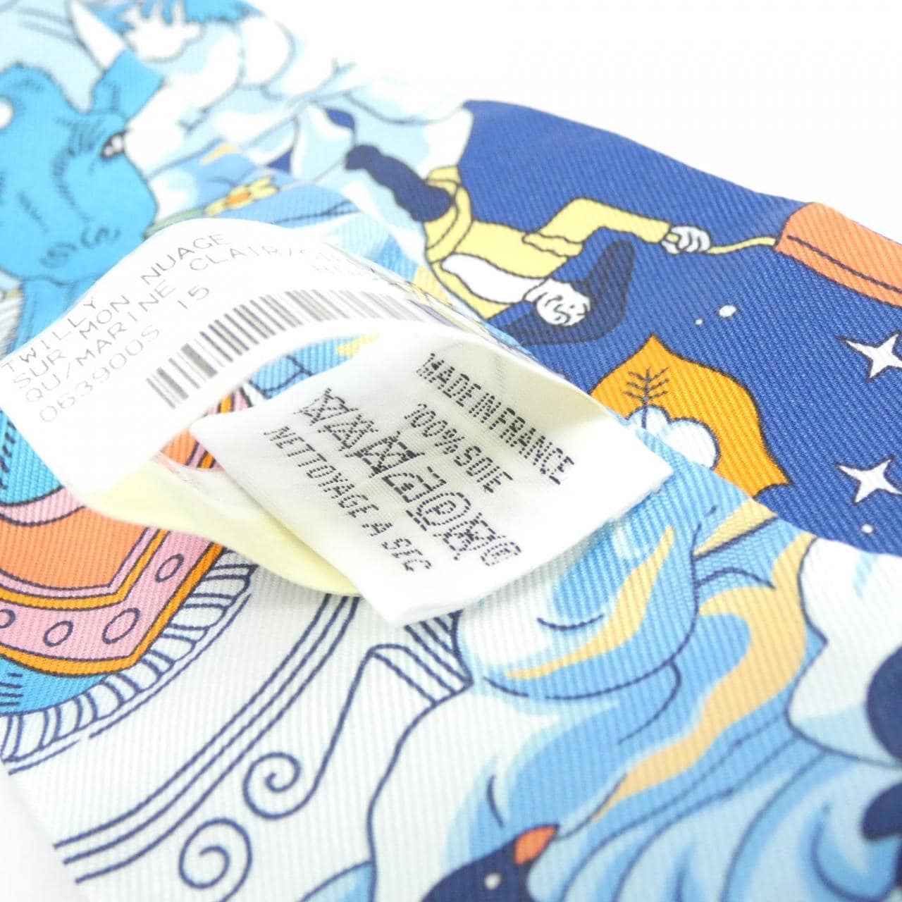 HERMES SOR MON NUAGE Twilly 063900S Scarf