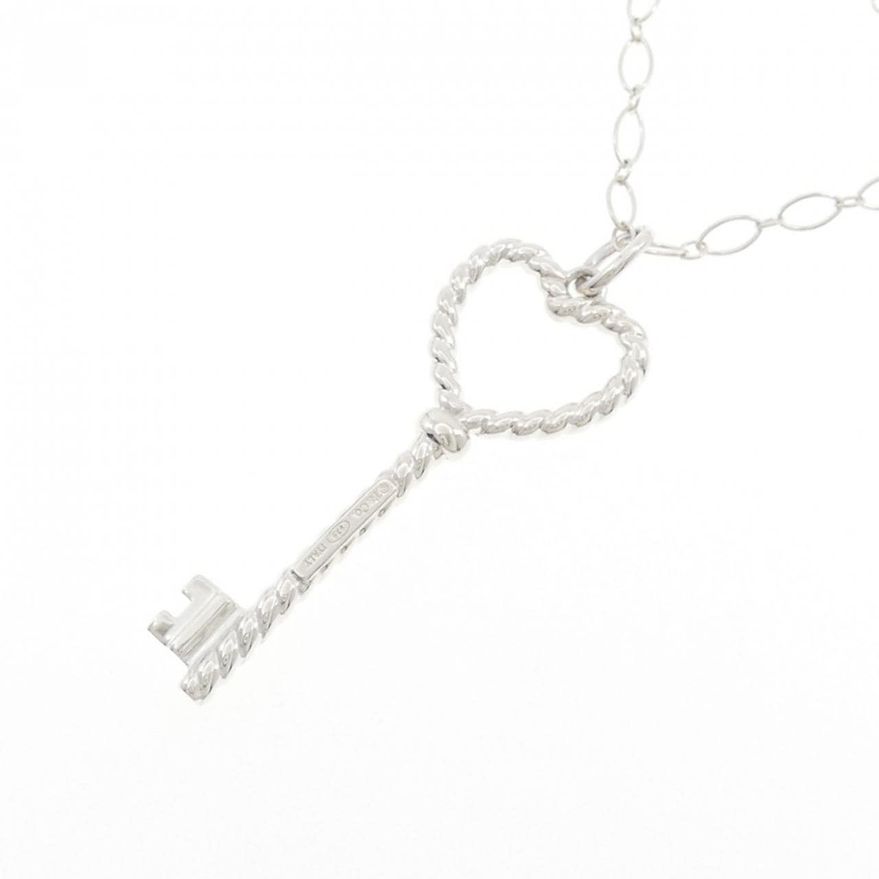 ティファニー ハート ツイスト キー ネックレス