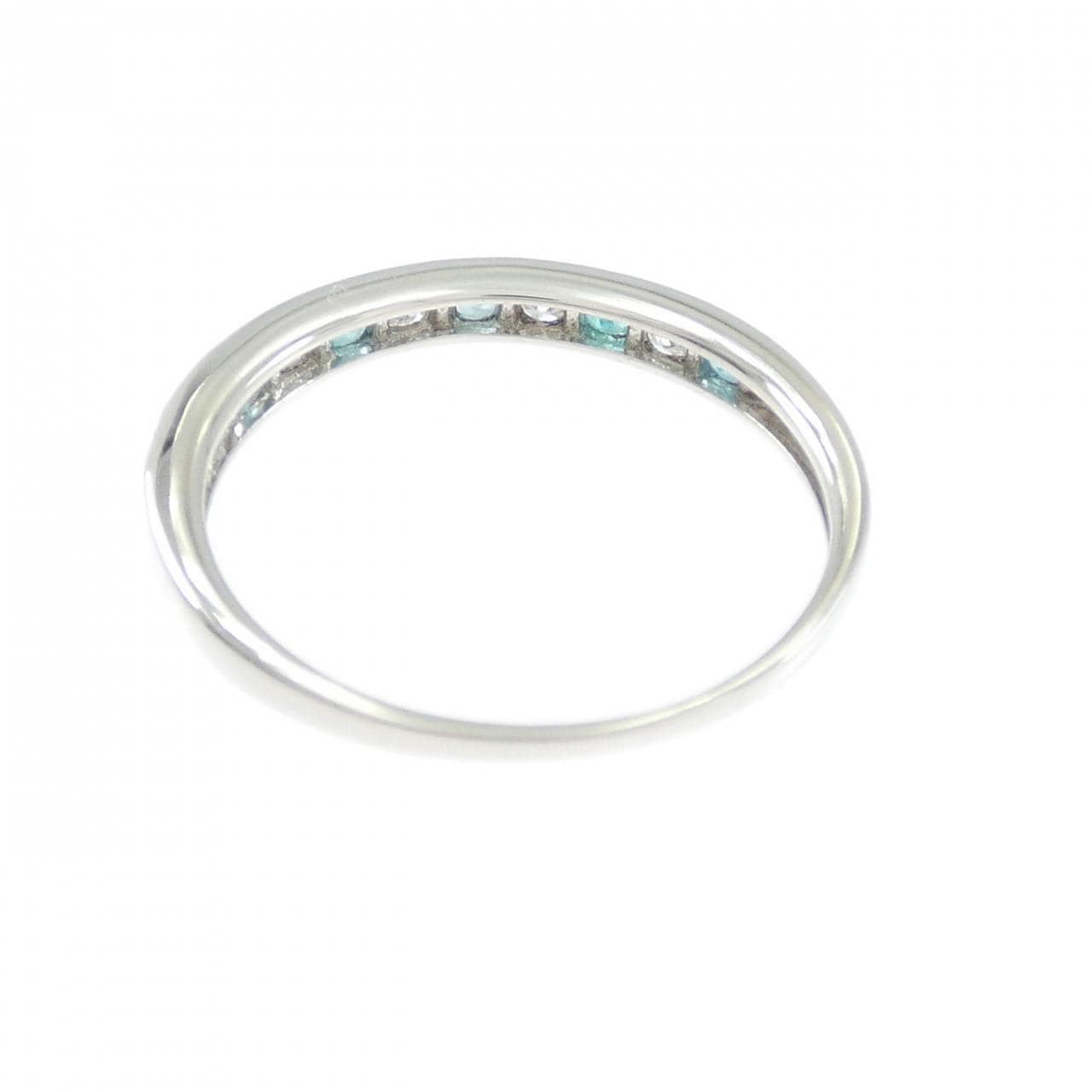 PT950 トルマリン リング 0.15CT