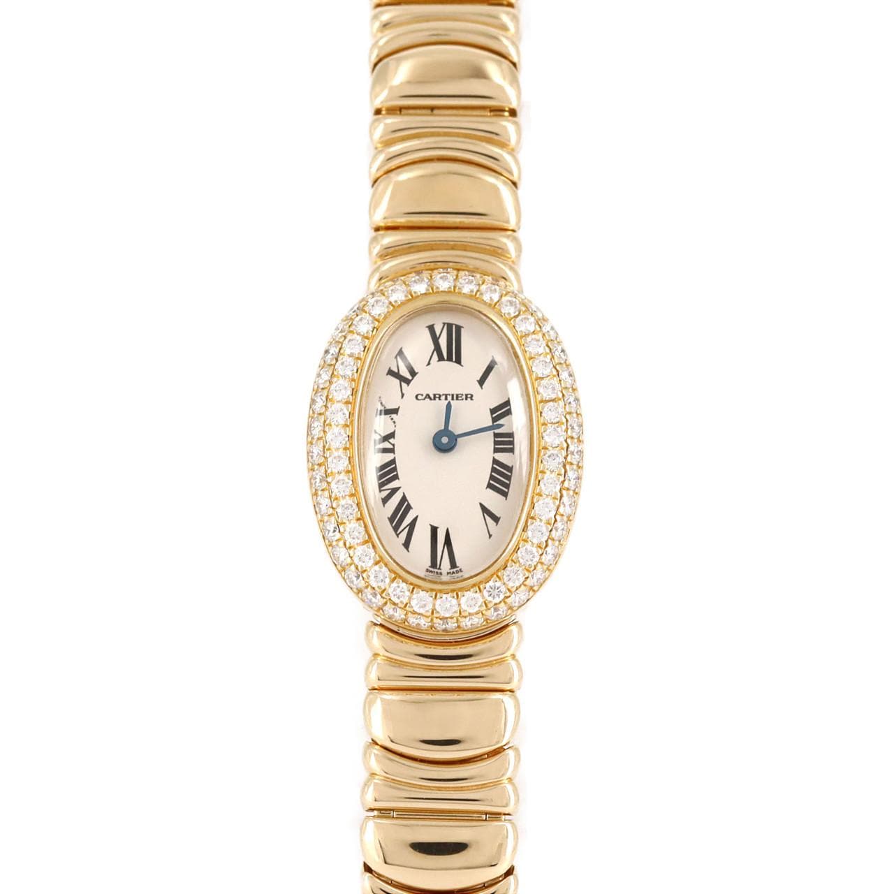 Cartier Mini Baignoire YG/2D WB5094D8 YG Quartz