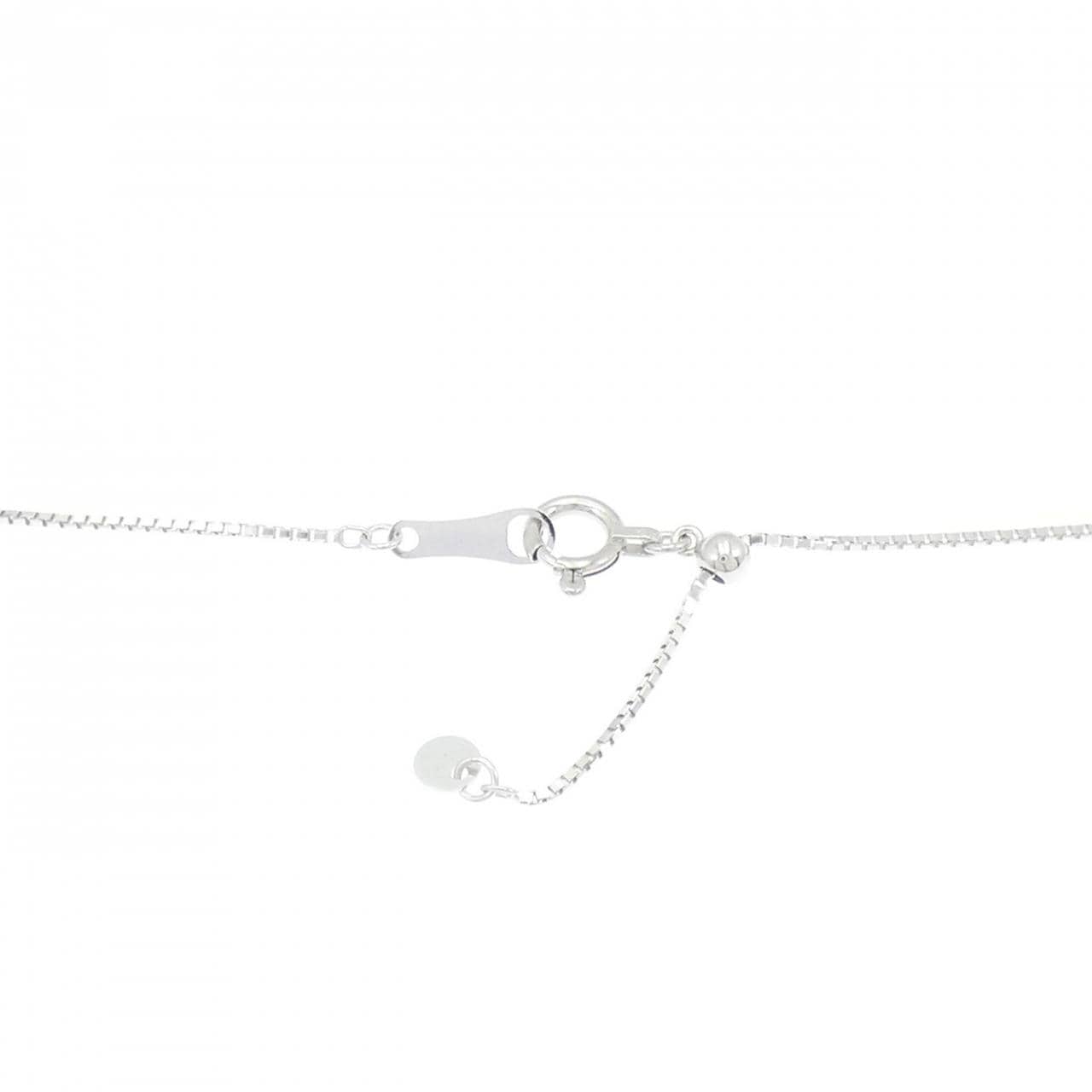 K18PG/K18WG ハート ダイヤモンド ネックレス 0.21CT