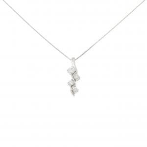 PT900/PT850 ダイヤモンド ネックレス 0.53CT