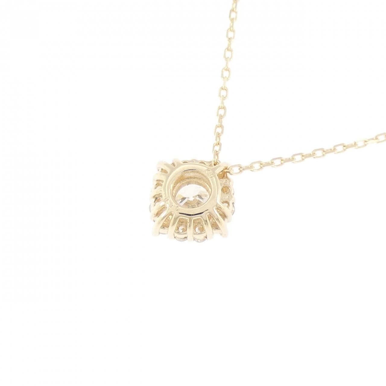 【リメイク】K10YG ダイヤモンド ネックレス 0.30CT